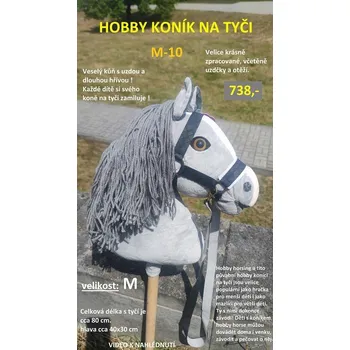 Hobby horsing Hobby horse - koník na tyči -M10