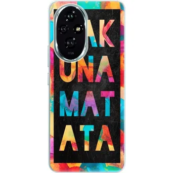 Pouzdro na mobilní telefon Silikonové pouzdro iSaprio - Honor 200 - Hakuna Matata 01 (Odolný silikonový kryt, obal, pouzdro iSaprio - Honor 200 - Hakuna Matata 01 - skvělá ochrana a pružnost, stylový UV potisk, lehkost, tiskne se v České republice)