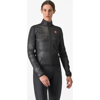 Cyklistická bunda CASTELLI voděodolná bunda - SQUALL SHELL W - černá