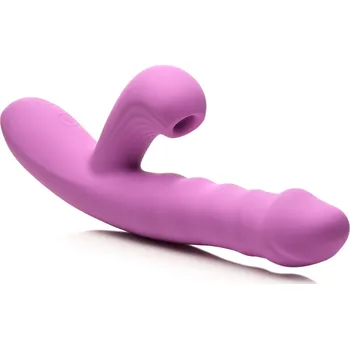 Vibrátor Shegasm Thrust Wave Thrusting & Sucking Rabbit Vibrator