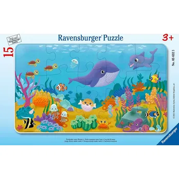 Puzzle Ravensburger 05632 Puzzle Zvířata pod mořskou hladinou 15 dílků