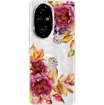 Pouzdro na mobilní telefon Silikonové pouzdro iSaprio - Honor 200 Pro - Fall Flowers (Odolný silikonový kryt, obal, pouzdro iSaprio - Honor 200 Pro - Fall Flowers - skvělá ochrana a pružnost, stylový UV potisk, lehkost, tiskne se v České republice)