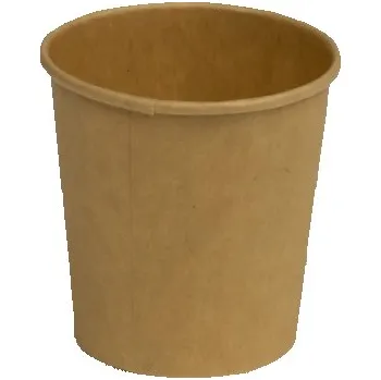 Jednorázové nádobí Papírový kelímek COFFEE TO GO 110 ml, průměr 62 mm, hnědý - kraft, 50 ks