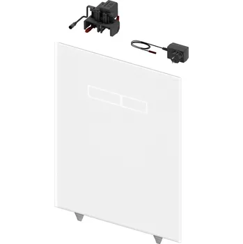 Splachovací tlačítko Tece Lux splachovací tlačítko pro WC černá 9650003