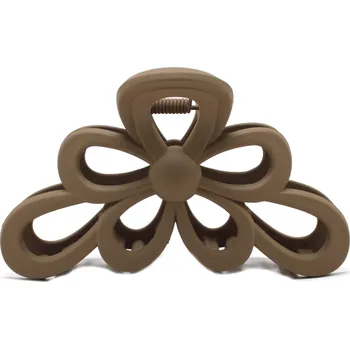 Skřipec na vlasy s květem Barva: světle hnědá