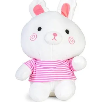 plyšák Królik w koszulce spandex 25cm