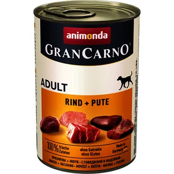Krmivo pro psa Animonda GRANCARNO konzerva ADULT hovězí/krůta 400g