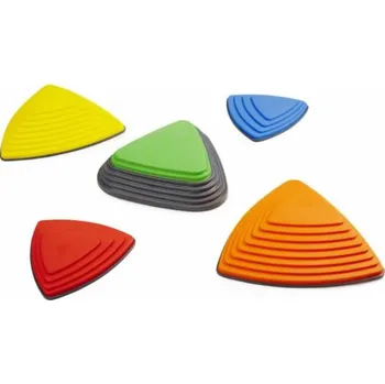 Gonge - říční kameny s jedním skákacím kamenem 5 ks G2130