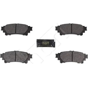 Brzdová destička Sada brzdových destiček, kotoučová brzda HART 261 792