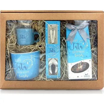 Dárkový potravinový koš Nekupto - Dárkový balíček HARMONIE Nejlepší táta zná vždy směr