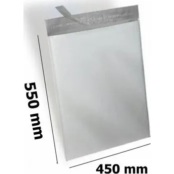 Obálka Plastová obálka neprůhledná 450x550 mm, 100 ks
