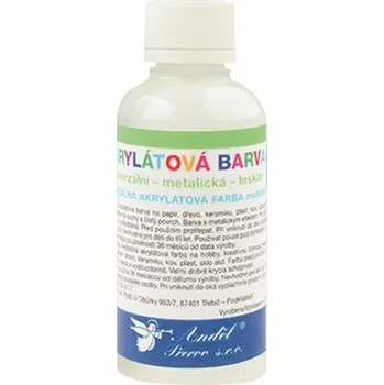 Vodová barva Akrylová barva lesklá 50g - 13. BÍLÁ