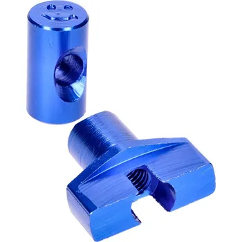 Motodíl 101 Octane Štelování lanka brzdy M6 alu modrá - univerzální VC20689