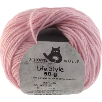 Příze Schoppel wolle Life Style 1220 Rosé (Příze Life Style 1220 Rosé)
