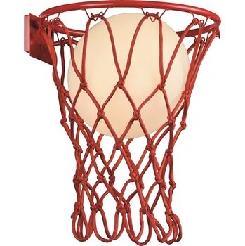 Nástěnné svítidlo Mantra Basketball nástěnné svítidlo 1x20 W červená 7244