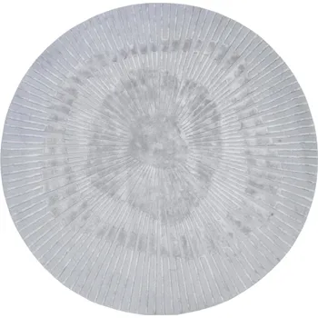 Koberec Fargotex Šedý kulatý koberec Radius 200 cm