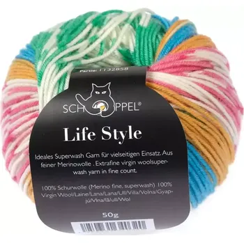 Příze Schoppel wolle Life Style 2570 Neue Ernte (Příze Life Style 2570 Neue Ernte)