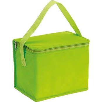 Piknikový koš L-merch Chladící taška z polypropylenu s objemem 4,7 litrů Barva: Limetková zelená, Velikost: 20,5 x 13,5 x 17 cm NT1130