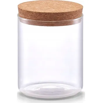 Dóza na potraviny Skleněná nádoba na potraviny s víkem ZELLER 0,65
