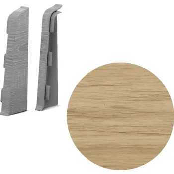 AP28/1 koncovka L+P k soklové liště SG75, PVC Goya, 1 pár