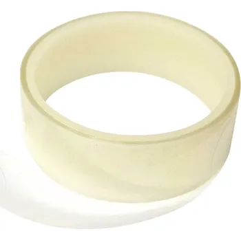 Samolepící etiketa Průhledná samolepicí kolečka, 25 mm, 200 ks