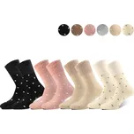 PESAIL Damské termoponožky ALPACA LY1014 4 páry Barva: Mix, Velikost: 35-38