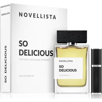 Unisex parfém NOVELLISTA So Delicious NOVELLISTA So Delicious parfémovaná voda 75 ml + plnitelný rozprašovač parfémů 1 ks
