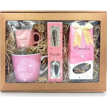 Dárkový potravinový koš Dárkový balíček HARMONIE Nejlepší maminka pod sluncem