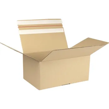 Obalový materiál Rychlouzavírací krabice 3VVL 294x194x138 mm, samolepicí klopa, 10 ks