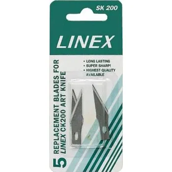Pracovní nůž Náhradní břity Linex SK 200, 5ks