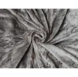 Jahu Prostěradlo micro tmavě šedá 90x200x25 cm