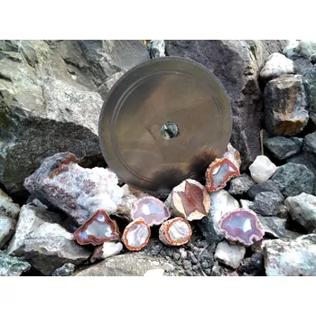 Přírodní kámen 3x Diamantový kotouč na minerály, acháty a drahé kameny 250 mm x 0,7 mm