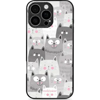 Pouzdro na mobilní telefon Lesklý kryt Mobiwear Glossy - Apple iPhone 16 Pro Max - G045G - Kočičky (Prémiové lesklé pouzdro, obal, kryt Mobiwear Glossy na mobil Apple iPhone 16 Pro Max - G045G - Kočičky, materiál Plast + TPU silikon - krytí po všech stranách, neošoupatelný potisk,)