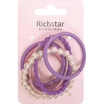 Gumičky do vlasů tenké 4,5 cm, 8 ks