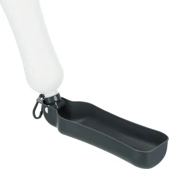 Miska pro psa Trixie Cestovní láhev na vodu pro psa 700ml - praktické řešení pro hydrataci Barva láhve: Šedá