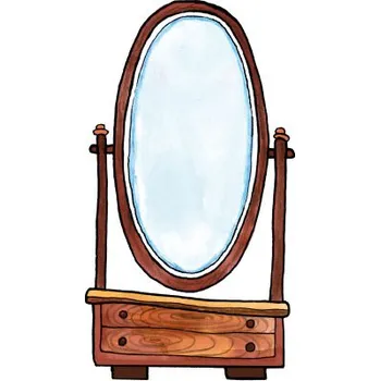 Loutkové divadlo MARIONETINO Zrcadlo - kulisa do loutkového divadla Kulisy, doplňky