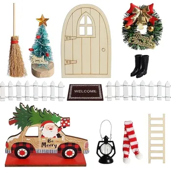 Zahradní dekorace Malé vánoční dekorace - 12 ks