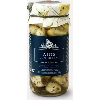 Don Gastronom Česnek ve slunečnicovém oleji s bylinkami 244ml