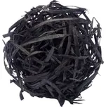 Vlna dřevitá barevná, černá 1 kg