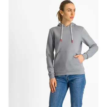 Cyklistická bunda CASTELLI mikina - CLASSICO W - šedá