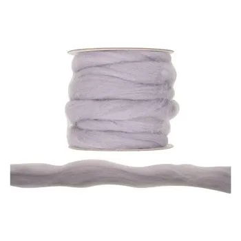 Příze Vlna kouřová polyesterová příze 3 m