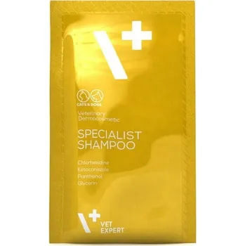 Kosmetika pro psa VetExpert Specialist Shampoo sáček 20x15ml