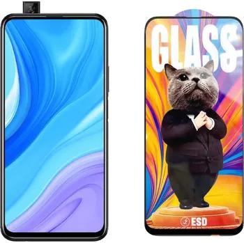 3D Ochranné tvrzené sklo na Huawei Y9s - Mr. Cat ESD