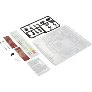 RC náhradní díl Killerbody Killerbody maketa motoru Touring typ A čirá