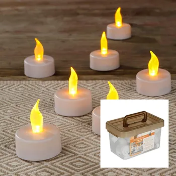 Svíčka Haushalt international LED Čajové svíčky v boxu, 24 ks 492317