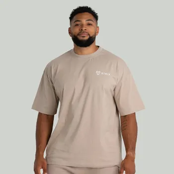 STRIX Oversized Tee Taupe M cream