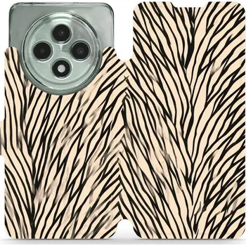 Pouzdro na mobilní telefon Flipové pouzdro Mobiwear - Oppo Reno12 FS 5G - VA52S V koruně stromu (Knížkové flip pouzdro, obal, kryt na mobil Oppo Reno12 FS 5G - VA52S V koruně stromu, materiál Umělá kůže + TPU - ochrana 360°, stojánek, silikonová vanička, magnetické zavírání)