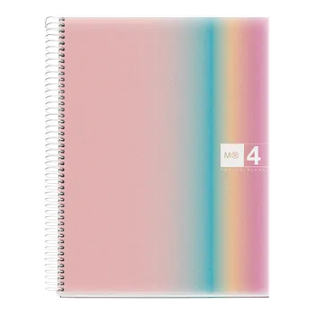 Poznámkový blok Miquelrius Aurora West Bay NB-4, A4 linka, 120 listů