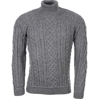 Dámský svetr Vlnka Pánský vlněný svetr Vlnka S11 tmavě šedá velikost oblečení S