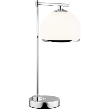 Lampička Argon Marbella Plus stolní lampa 1x15 W chrom-opálová 8121